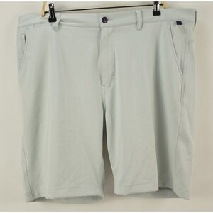 Halsey Sport Breakwater Performance Chino Shorts Men's 40 x 9" Gray Wicking